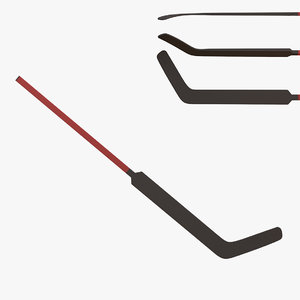 3D hockey stick goal