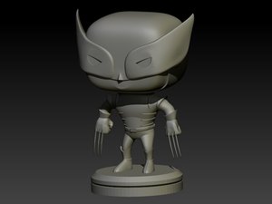 Funko 3d model