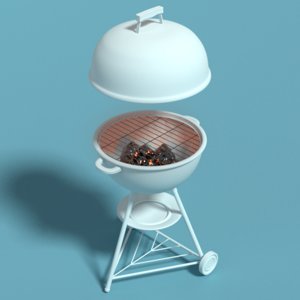 3D grill model