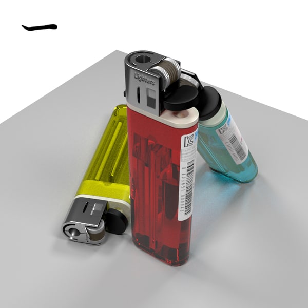 3D model lighter