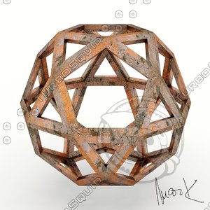 sphere leonardo da 3D model