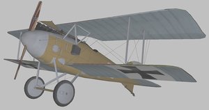 3D model albatros world war