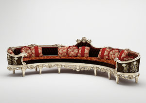 3D sofa asnaghi clermont