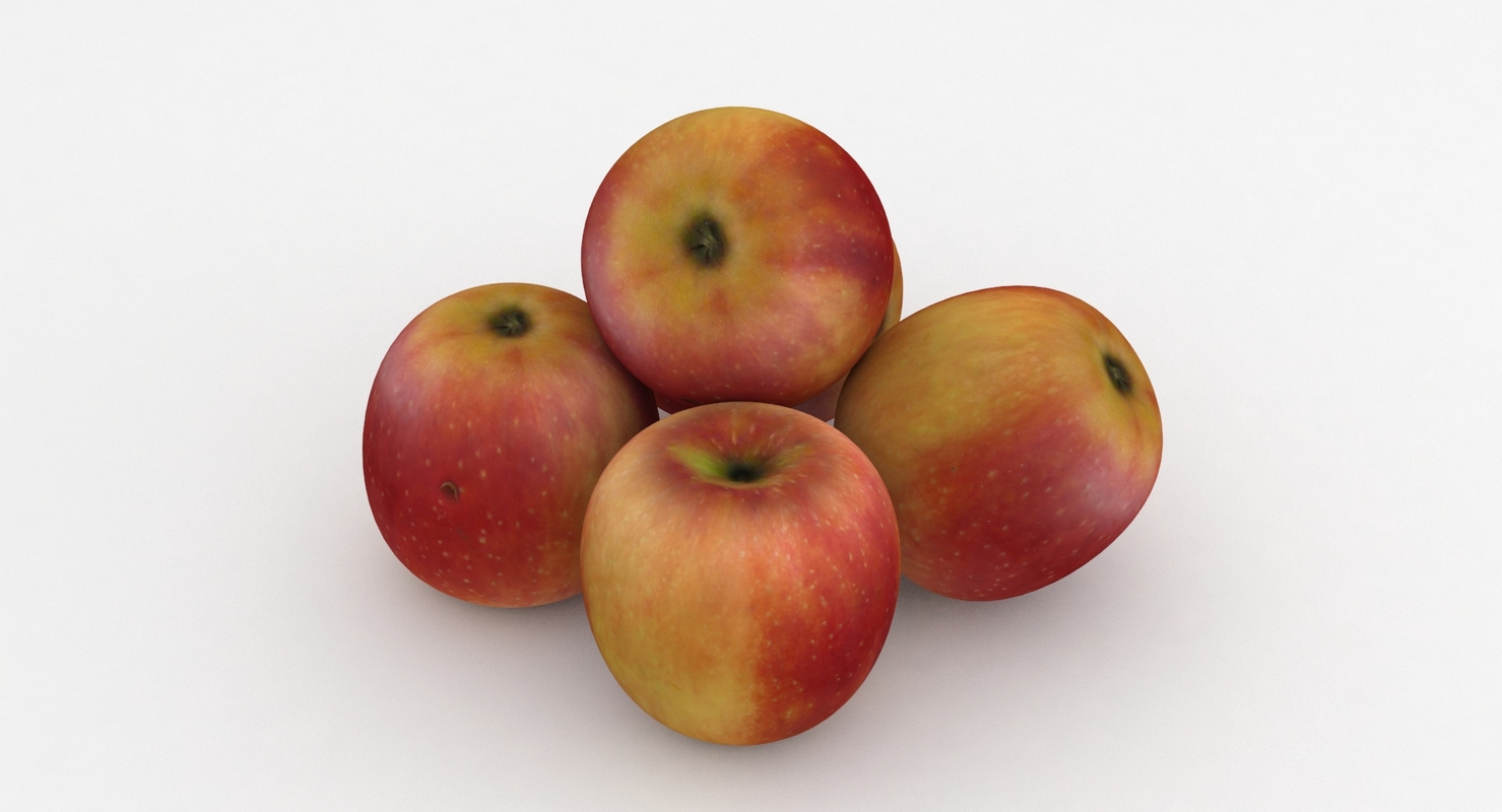 Obst Apfel Champion 3DModell TurboSquid 1207148