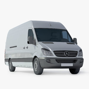 sprinter van 3D model
