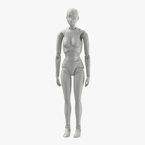 3D female mannequin model