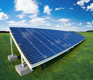 solar panel model