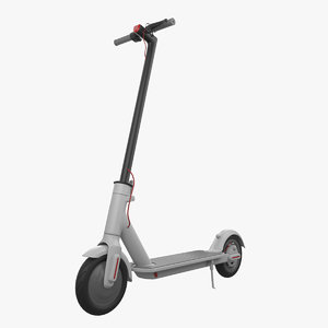 electric scooter 3D model