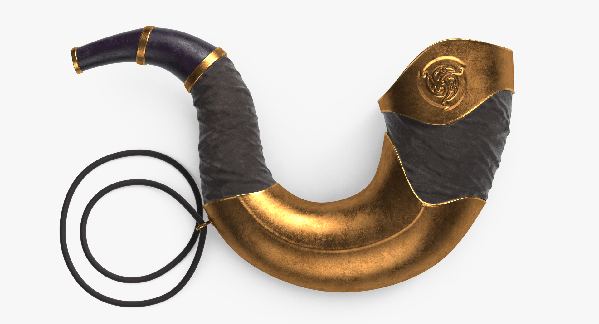 3D battle horn TurboSquid 1207697