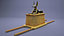 anubis shrine tutankhamun 3D model