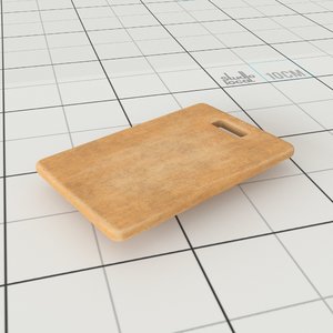 chopping board 3D model