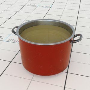 cooking pot 3D model