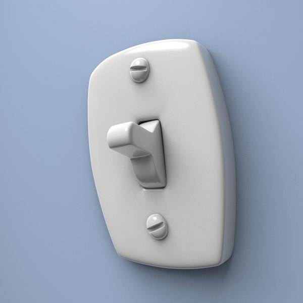 Light Switch 3d Models For Download Turbosquid 9616