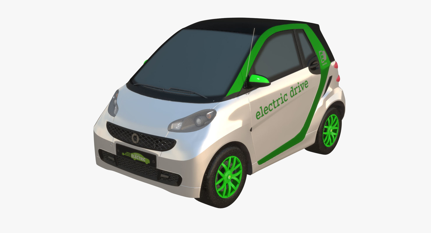 Model Smart Fortwo Electric Drive Turbosquid 1208278 Model Smart Fortwo Electric Drive