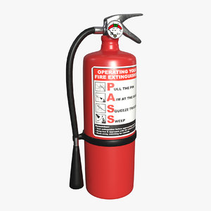 extinguisher 3D model