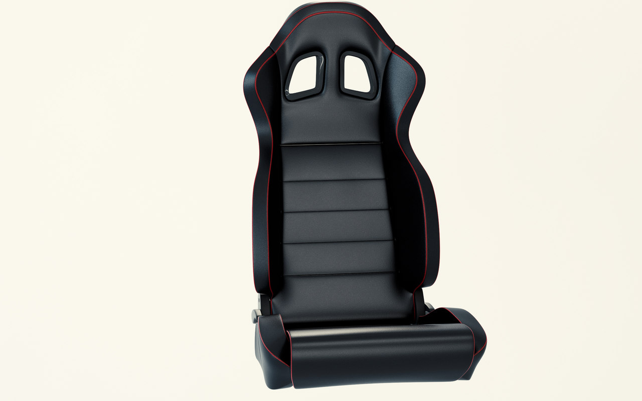 3D model car racing seat TurboSquid 1208321