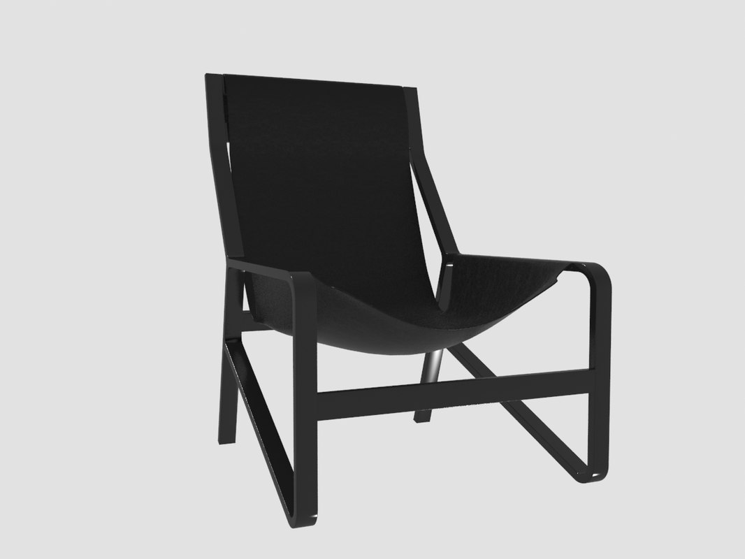 Model Bludot Toro Lounge Chair Turbosquid 1208614 Model Bludot Toro Lounge Chair