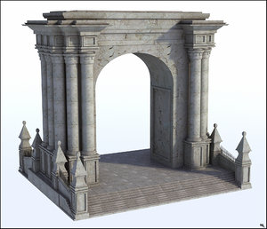 3D structure pilar model
