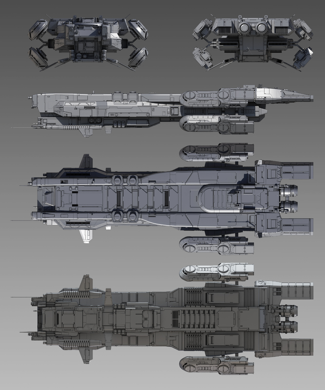 3D spaceship - TurboSquid 1208974