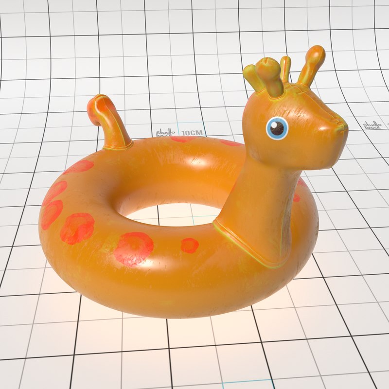 Inflatable ring 3D model TurboSquid 1208990