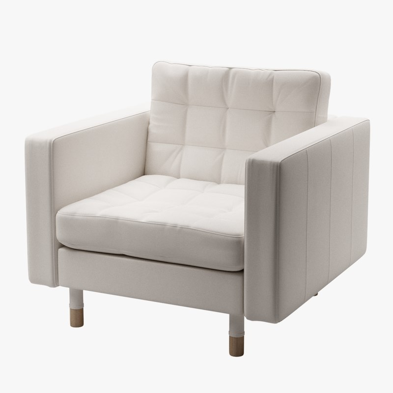 Ikea Landskrona Armchair 3d Model Turbosquid 1209131 Ikea Landskrona Armchair 3d Model