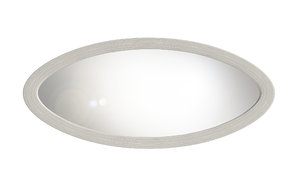 large oval wall mirror 3D model