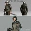 3D ww2 soldier model