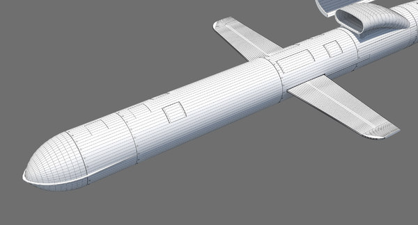 3D Bgm-109g Block Iv Tomahawk Model - TurboSquid 1209402