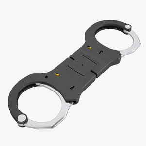 3D rigid handcuffs