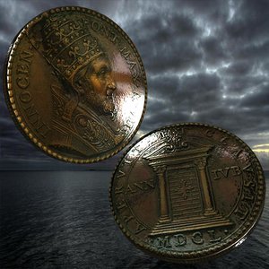 vatican medal 3D model