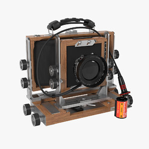 vintage tfc617-a professional camera 3D model