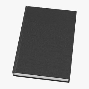 bound sketchbook small 01 3D model