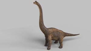 3D model brachiosaurus