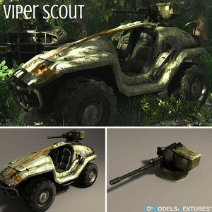 viper scout 3D model