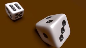 dice roll animation 3D