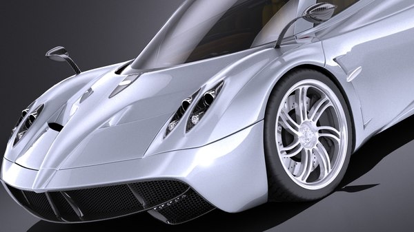 Pagani huayra r 3D TurboSquid 1209990