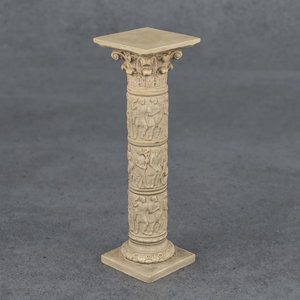 decorative pedestal stand corinthian 3D model