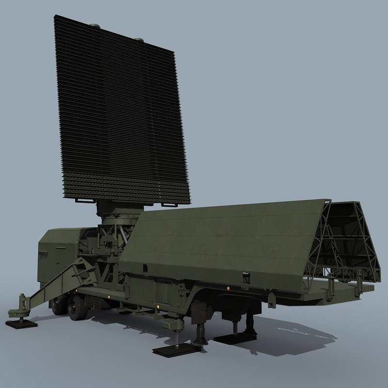 59n6e russian radar 3D Military technology, Military armor, Weapon