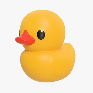 rubber duck 01 2 model