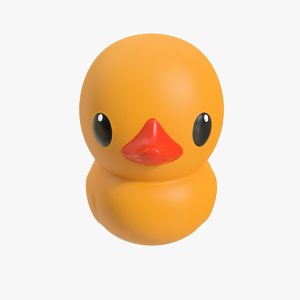 rubber duck 3 01 3D