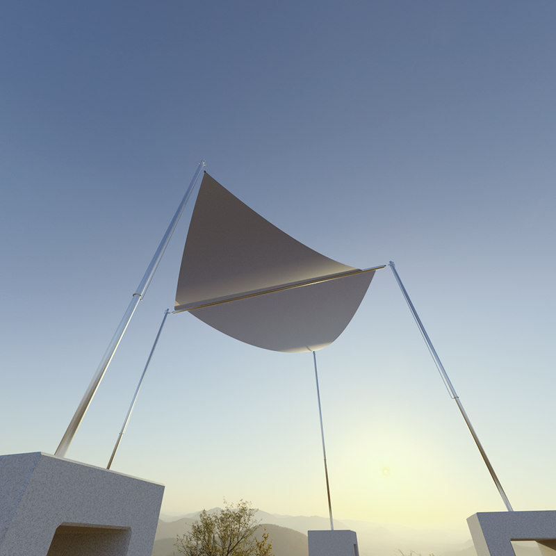 Free sun shade 3D model - TurboSquid 1210233