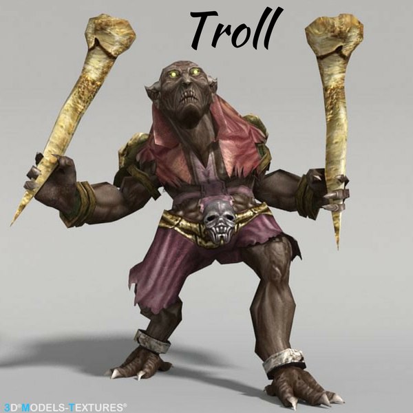 3D Troll TurboSquid 1210234 3D Troll TurboSquid 1210234
