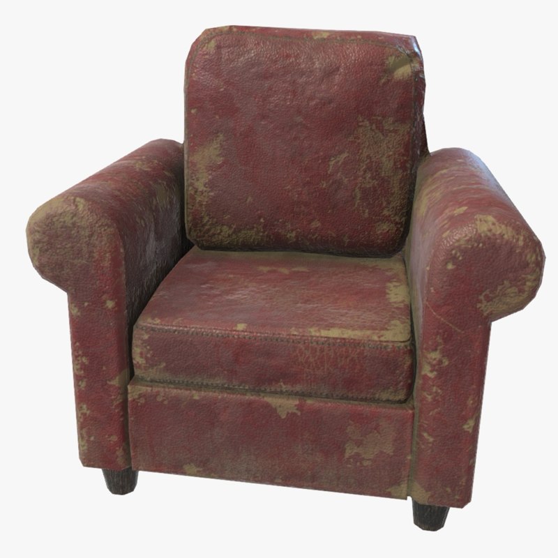 Armchair old chair 3D - TurboSquid 1210350