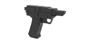 3D visitor gun simple