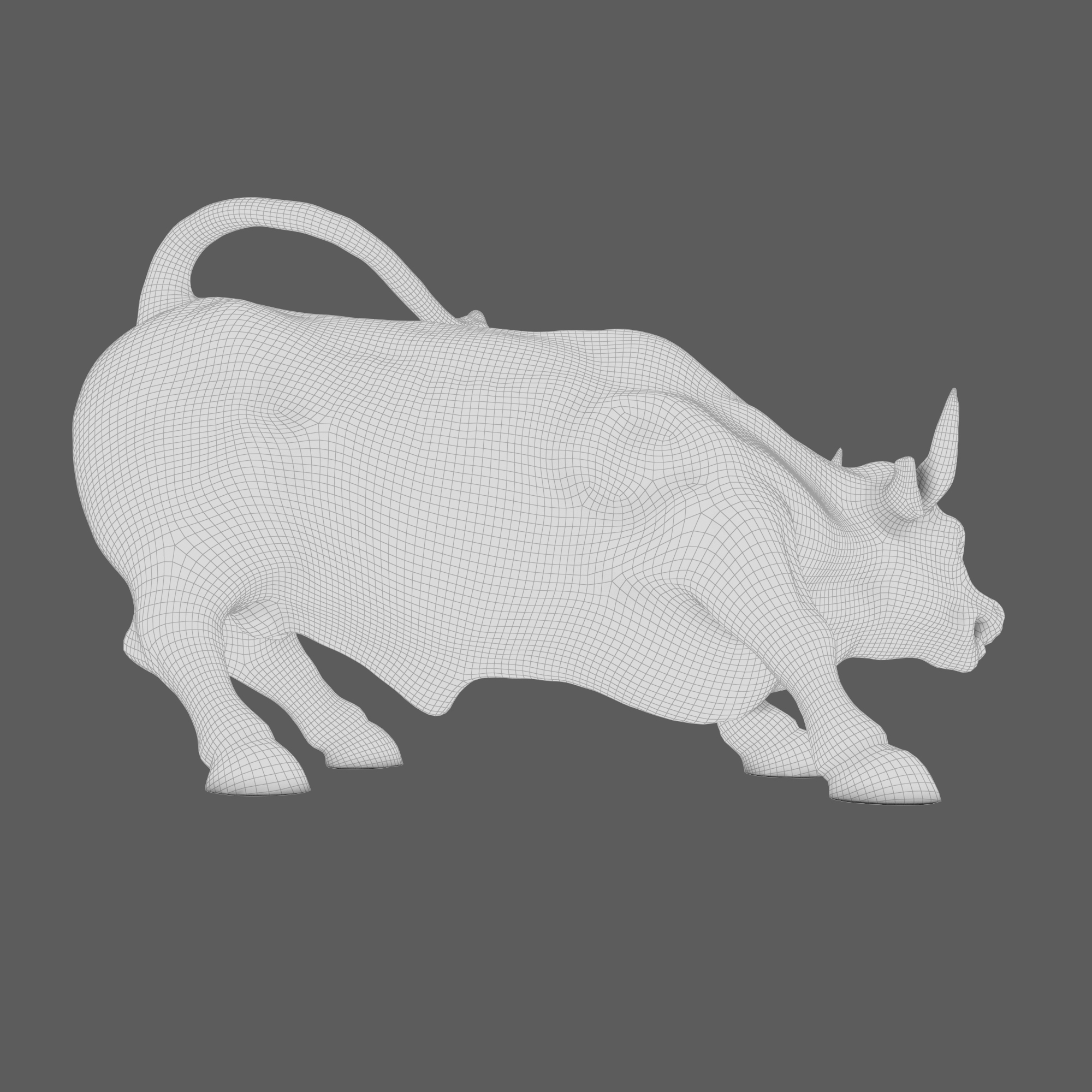 Charging Bull 3d Model Turbosquid 1210446 0300