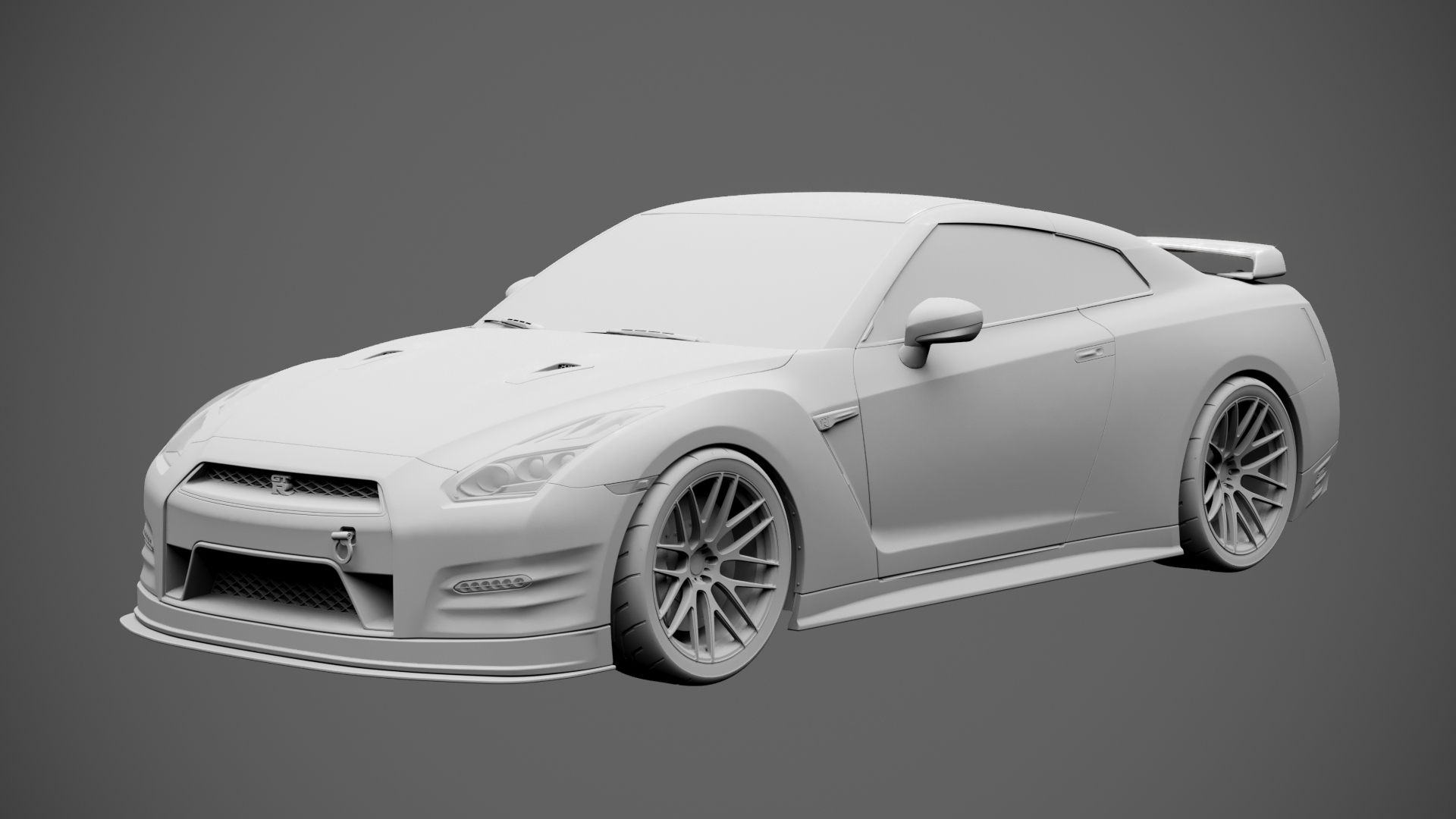 3D nissan gt-r model - TurboSquid 1210535