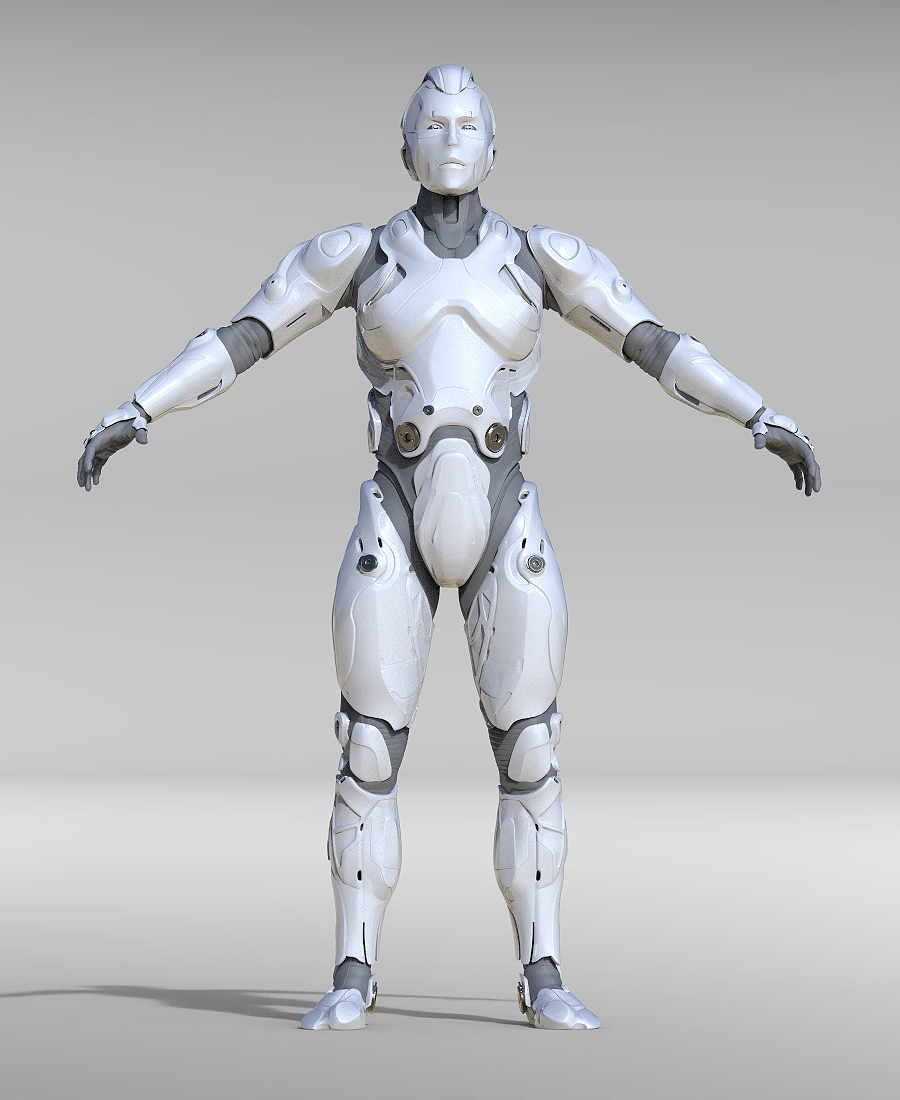 3D model cyborg human - TurboSquid 1210552