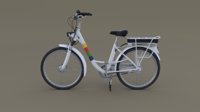 electric bicycle 3D