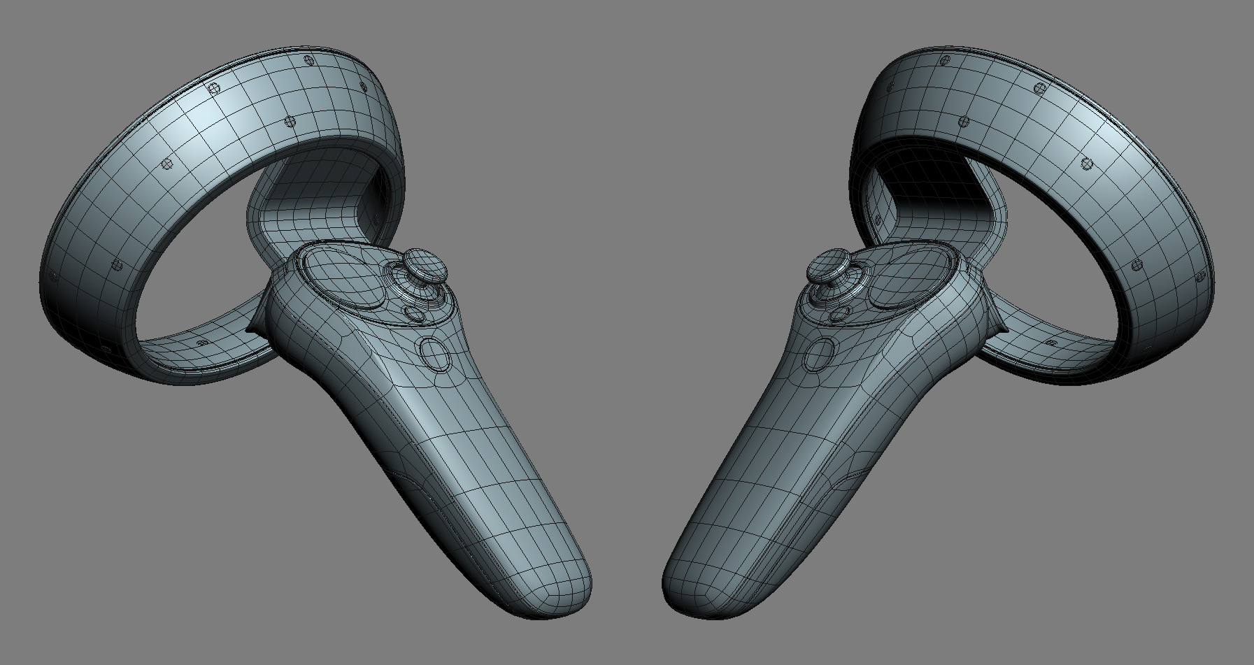 Samsung hmd odyssey controllers 3D TurboSquid 1210792