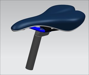 bike seat 3D